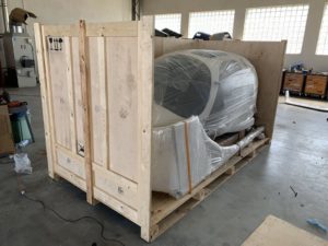 Crating machine & rotor (air freight)