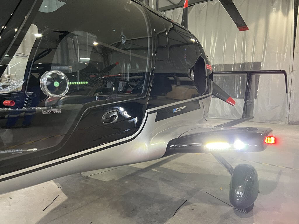 VFR Night additional lights Argo Aero